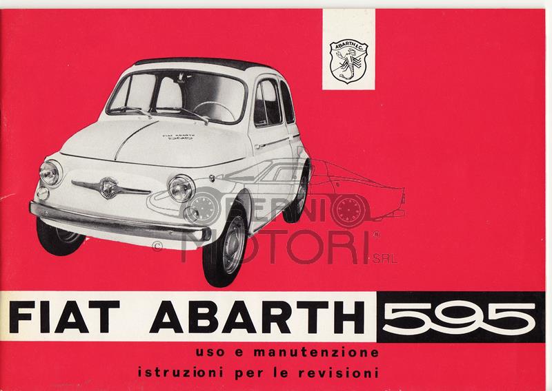 Fiat Abarth 595 Uso & Manutenzione 1963